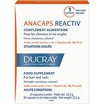 Ducray Anacaps Reactiv хранителна добавка за коса и нокти, 30 бр. | Дюкрей