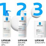 La Roche-Posay Lipikar Baume AP+M успокояващ балсам за лице и тяло за суха и атопична кожа против сърбеж, 400 мл | Ла Рош-Позе, Липикар