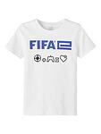 Тениска с къс ръкав за момче FIFA Name it