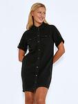 Дънкова рокля NMSIGNE S/S DENIM BI058BL