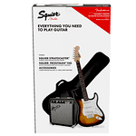 Комплект електрическа китара Fender Squier Pack, SB