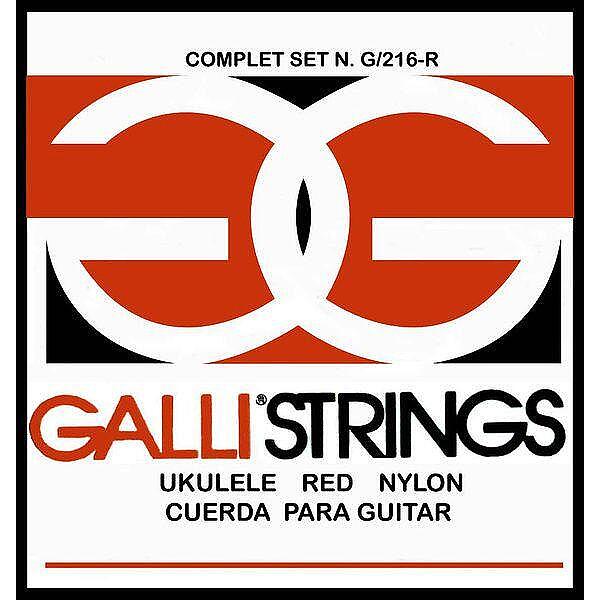 Струни за укулеле GALLI G216R, Червени