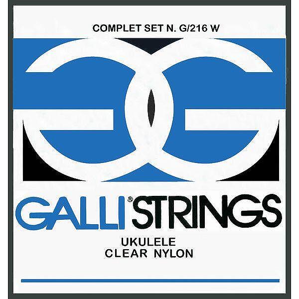 Струни за укулеле GALLI G216W, прозрачни