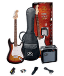 Пакет Електрическа китара SX SE1-SK-3TS, аксесоари