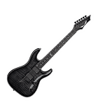 Електрическа китара DEAN Custom 450 Flame Top w/EMG - Trans Black