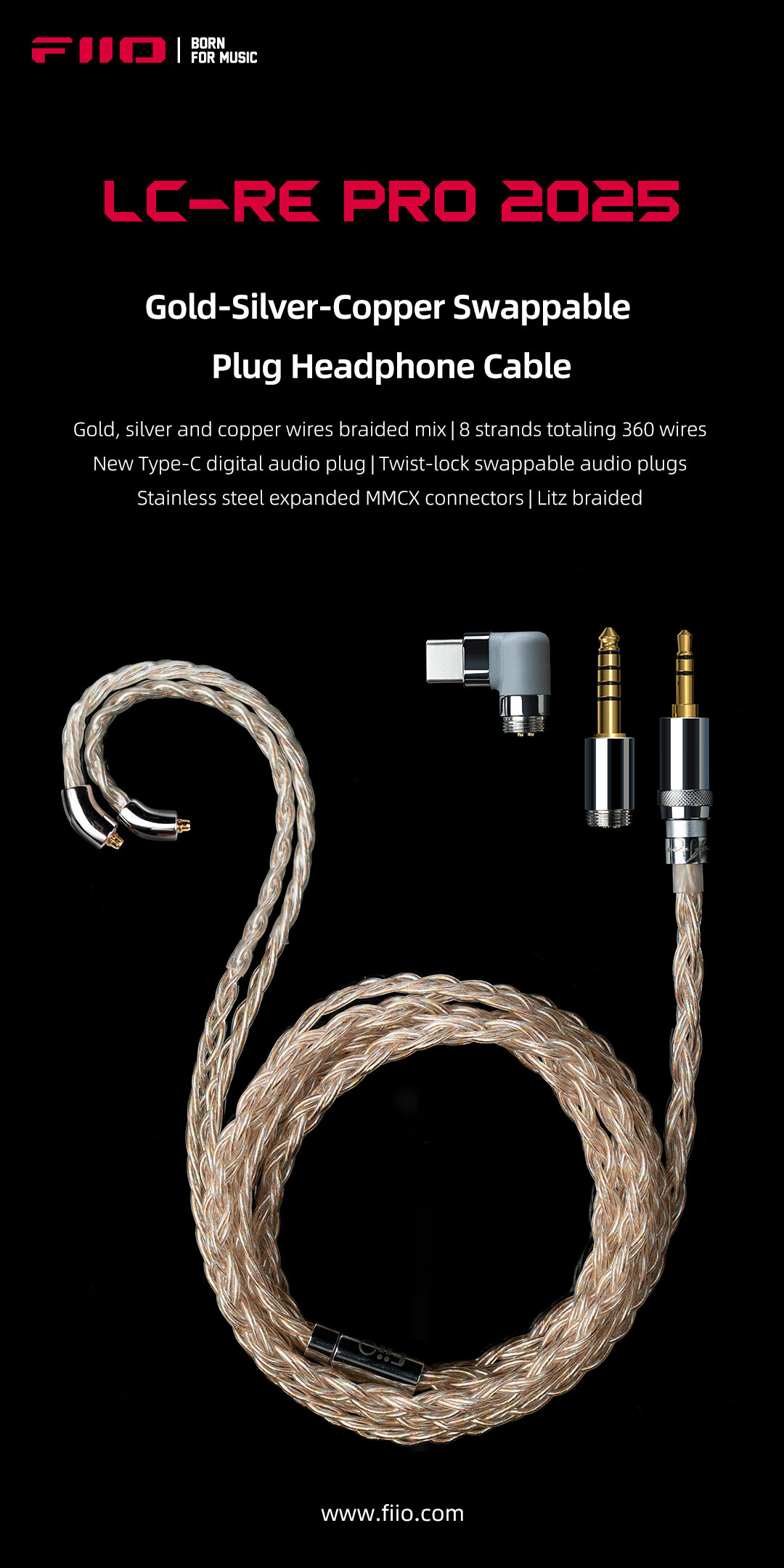 FiiO LC-RE Pro 2025 | Fiio.eu