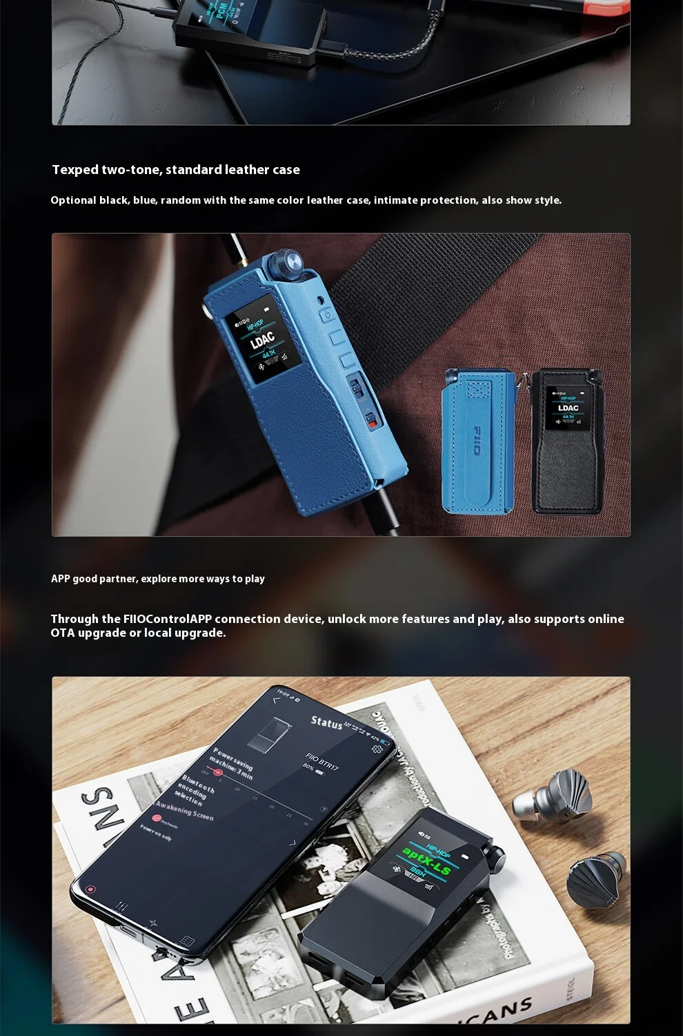 fiio BTR17 本日発送 FIIO BTR17 Blue FIO-BTR17-L – エミライダイレクトストア