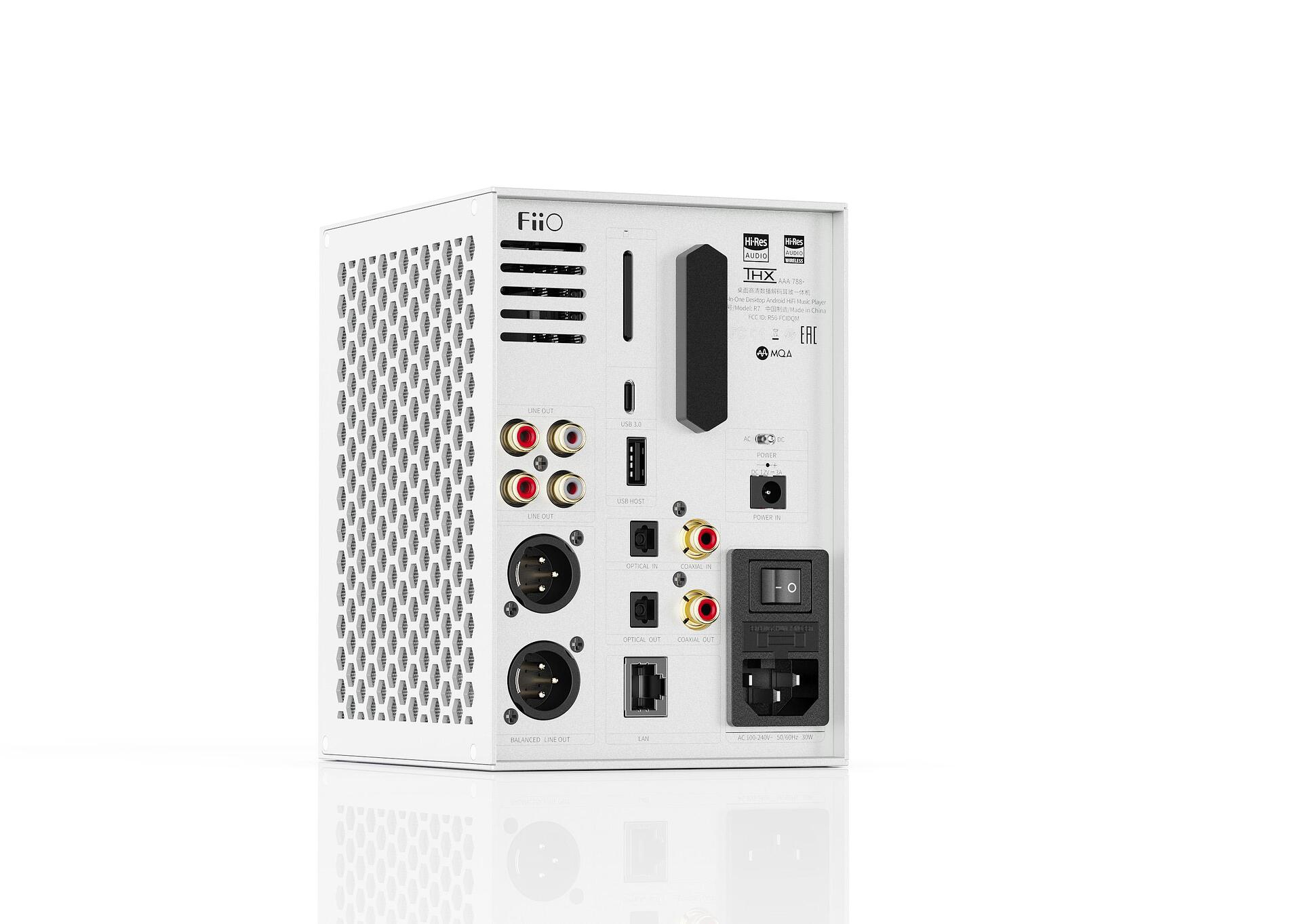 Desktop high-resolution transmitter and amplifier Fiio R7