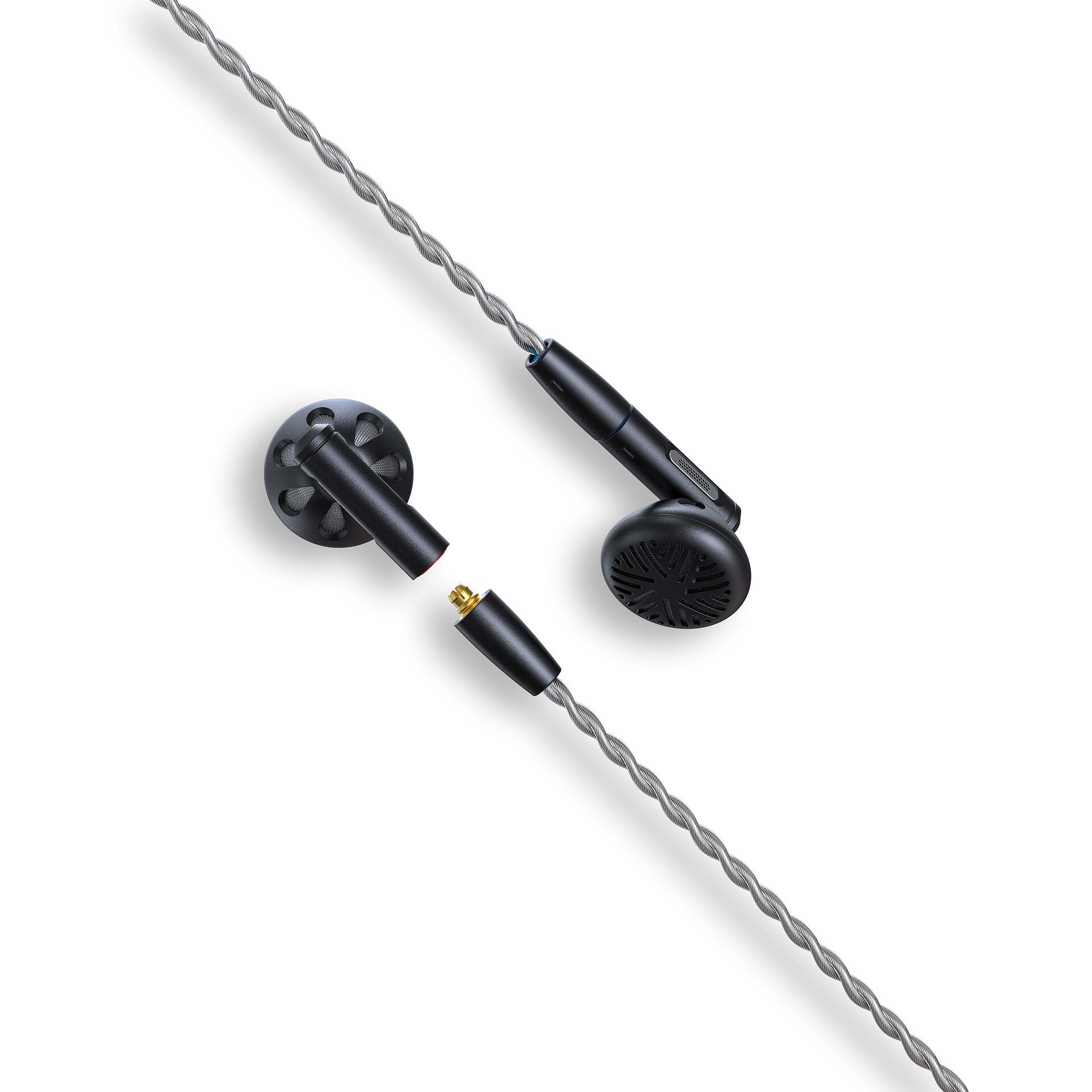 Detachable cable carbon-based dynamic driver earbuds Fiio FF5
