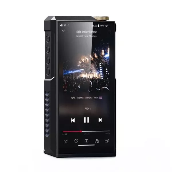 FiiOM27Reference-ClassHi-ResSmartHiFiPlayer–DualESSES9039SPRO,5,000mWBalancedOutput,aptXLosslessAluminum.AVAILABLE