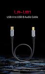 USB-A to USB-B Audio Cable Fiio LA-UB1