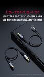 Cable FiiO LD-LT1 Type-B to Lighting