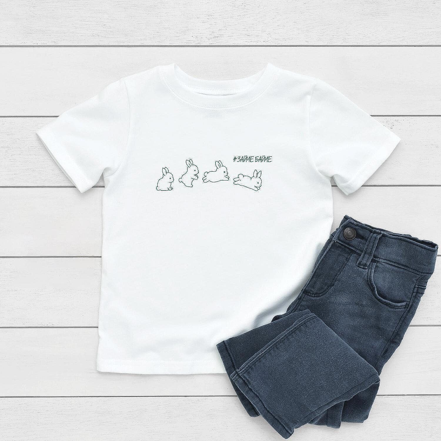 Детска Тениска „Зайче байче-1“