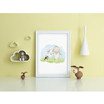 Постери за детска стая – Set Baby Woodland