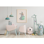 Постери за детска стая – Set Cute Bunny