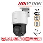 Камера за видеонаблюдение HIKVISION - DS-2DE2C400MW-DE-F1-S7 - Wi-Fi, IP-камера, IR30m - 4Mpx, вграден микрофон и говорител