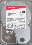 Вътрешен Хард диск за видеонаблюдение 2TB Toshiba P300