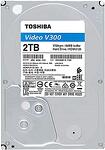 Toshiba V300 2TB SATA3 3.5"HDD  VideoSurveillance 24/7