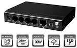 UTEPO  "SF5P-HM"  PoE switch / 4poe + 1up link