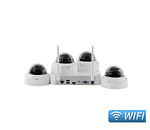 Комплект за видеонаблюдение UNV - Wi-Fi / NVR + 4камери 2Mpx + SD слот