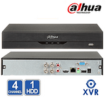 XVR Dahua XVR5104HS-I2 / 4ch. Penta-brid, AICoding - AHD / TVI / CVI / IP камери