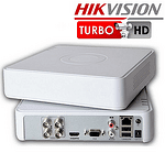 4 Канален цифров рекордер DVR HIKVISION DS-7104HGHI-F1(S) - HD-TVI/AHD/CVI