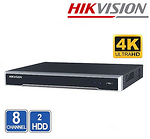 NVR 8 CHANEL HIKVISION DS-7608NI-K2 8MP 4K