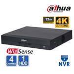 NVR 4ch. Dahua 4-канален мрежов рекордер - NVR2104HS-I  4K -12Mpx