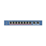 Hikvision 10-портов PoE switch - оптимизиран за видеонаблюдение - 8 x poe + 2uplink