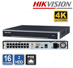 NVR 16 CHANEL HIKVISION DS-7616NI-K2/16P 8MP