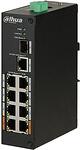 Dahua Technology  10-портов PoE Switch  / DIN mount / 2-порт x 60W