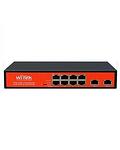 Wi-Tek "WI-PS210G"  PoE switch / 8poe + 2up link 10/100/1000Mbps