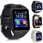 Смарт часовник Smart Watch Black DZ 09 със сим SD карта и камера