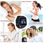 Смарт часовник Smart Watch Black DZ 09 със сим SD карта и камера