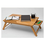 Бамбукова маса за лаптоп с охладители