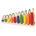 Jucării Viga abac matematic din lemn