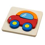 Puzzle din lemn pentru copii - Mașini
