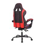 RFG Геймърски стол Max Game, екокожа, черно-червен