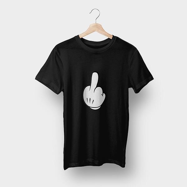 Тениска "Среден пръст"