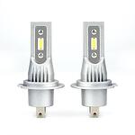 V9 Диодни LED крушки H7, 13w, 1500 lm,  без вентилатор, 12V-24V