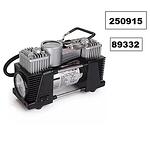 Двуцилиндров компресор с комплект за вулканизация, 12V