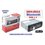 Радио МР3 player DEH-8604 с bluetooth, USB и дистанционно