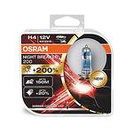 OSRAM night braker laser H4 +200%
