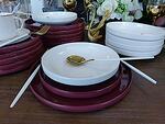 Сервиз за хранене 18 ч. MODERN RED