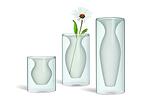 PHILIPPI  Стъклена ваза “ESMERALDA“ - L размер