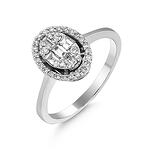 Златен пръстен с диаманти - Goto Diamonds Collection