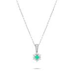 Златно колие със смарагди и диаманти - Goto Diamonds Collection