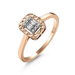 Златен пръстен с диаманти - Goto Diamonds Collection