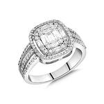 Златен пръстен с диаманти - Goto Diamonds Collection