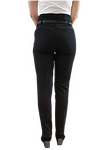 Дамски черен елегантен панталон